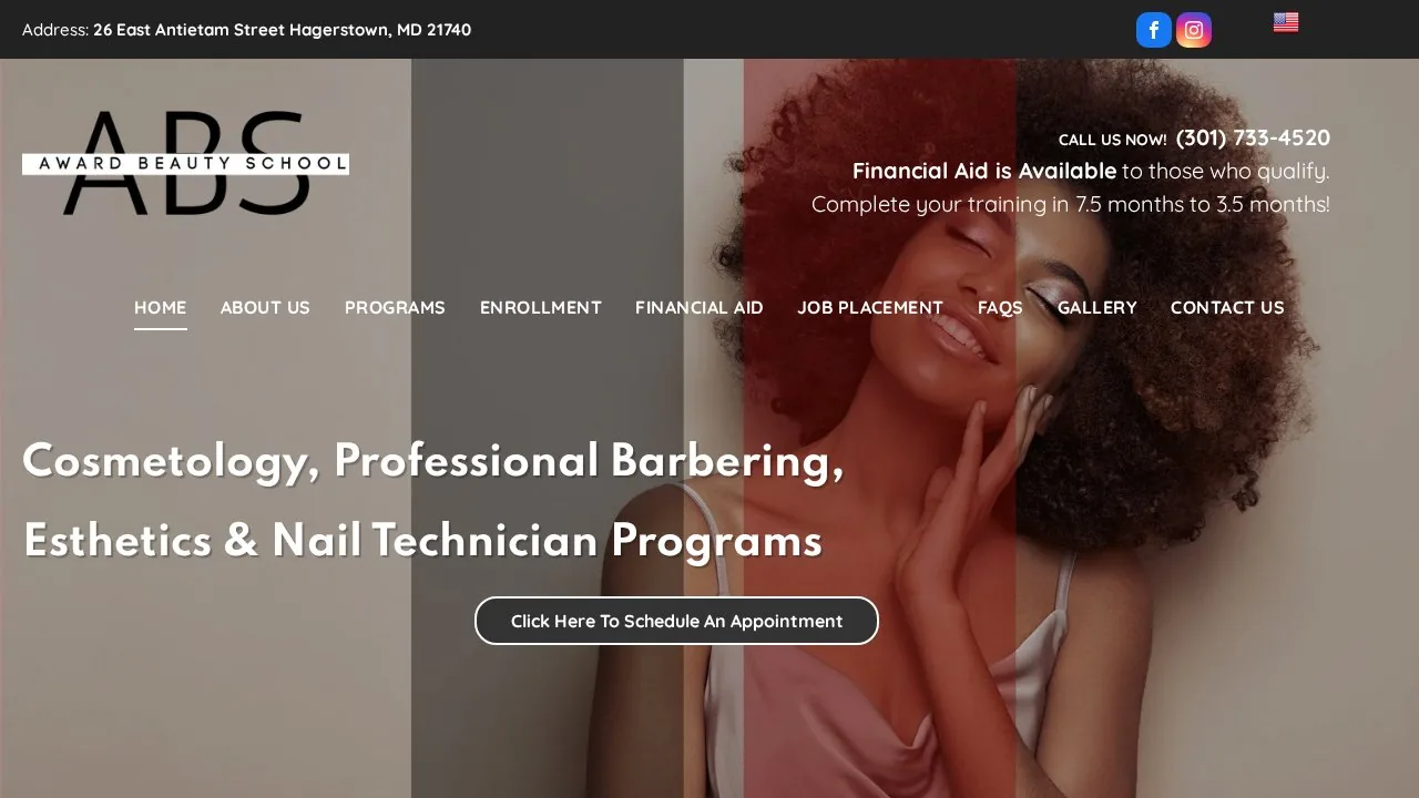 Award Beauty School campus