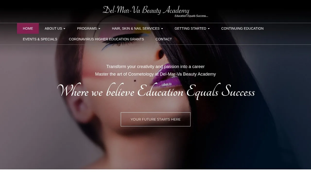 Delmarva Beauty Academy campus