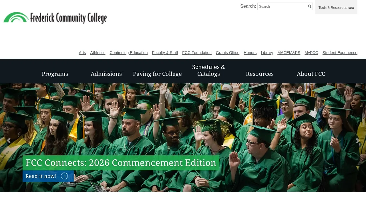 Frederick Community College campus