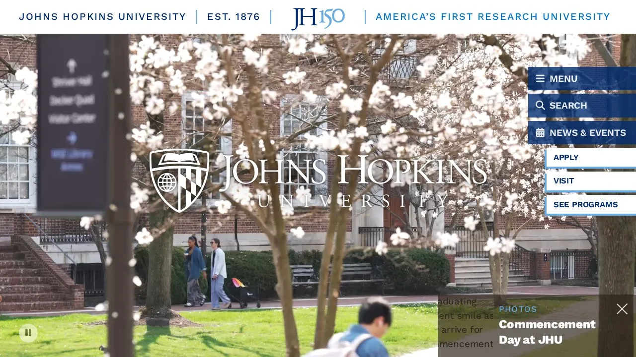 Johns Hopkins University campus