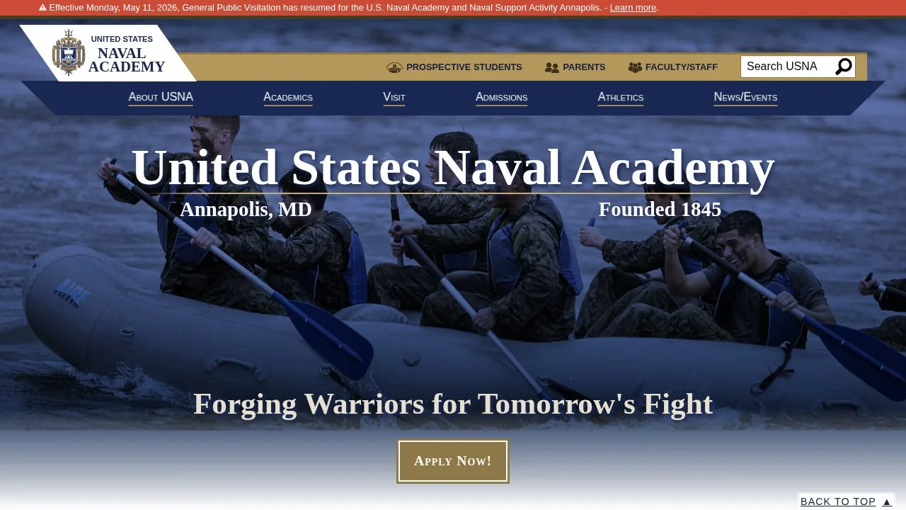 United States Naval Academy campus