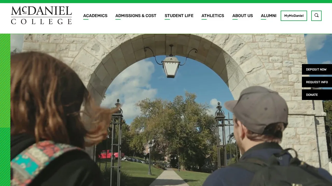 McDaniel College campus