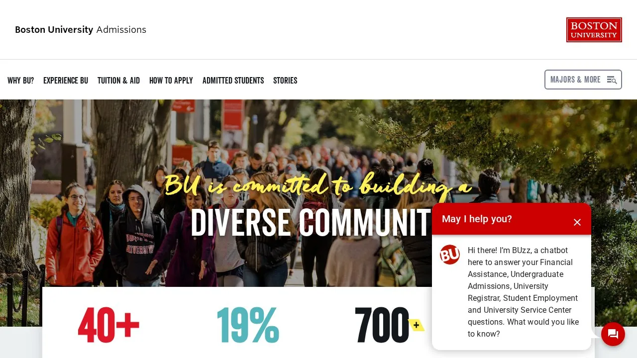 Boston University campus