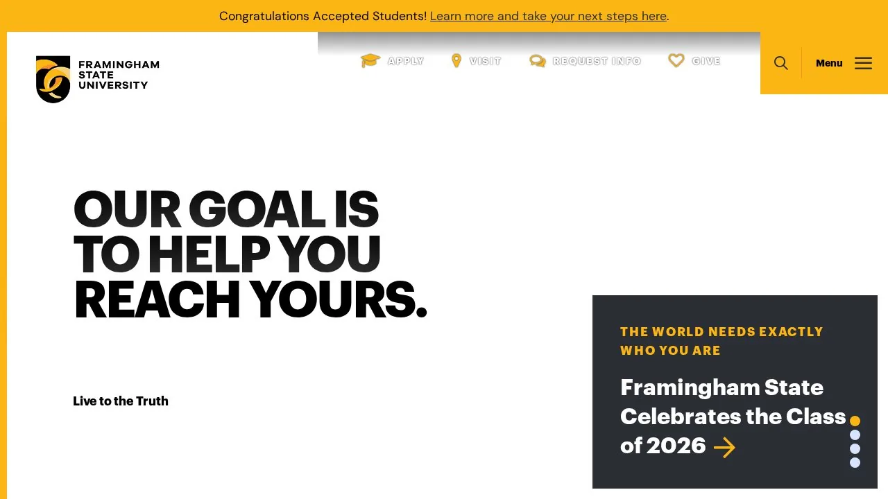 Framingham State University campus