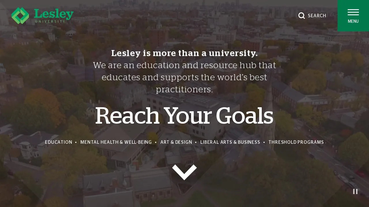 Lesley University campus