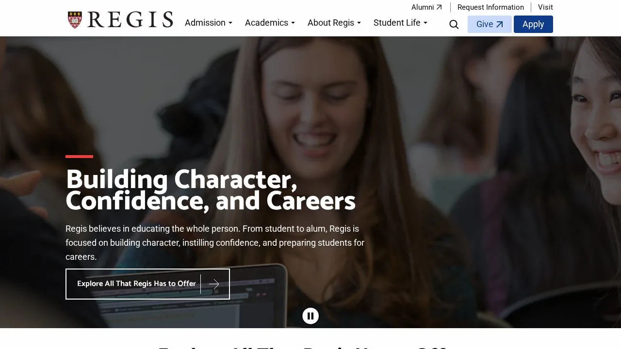 Regis College campus