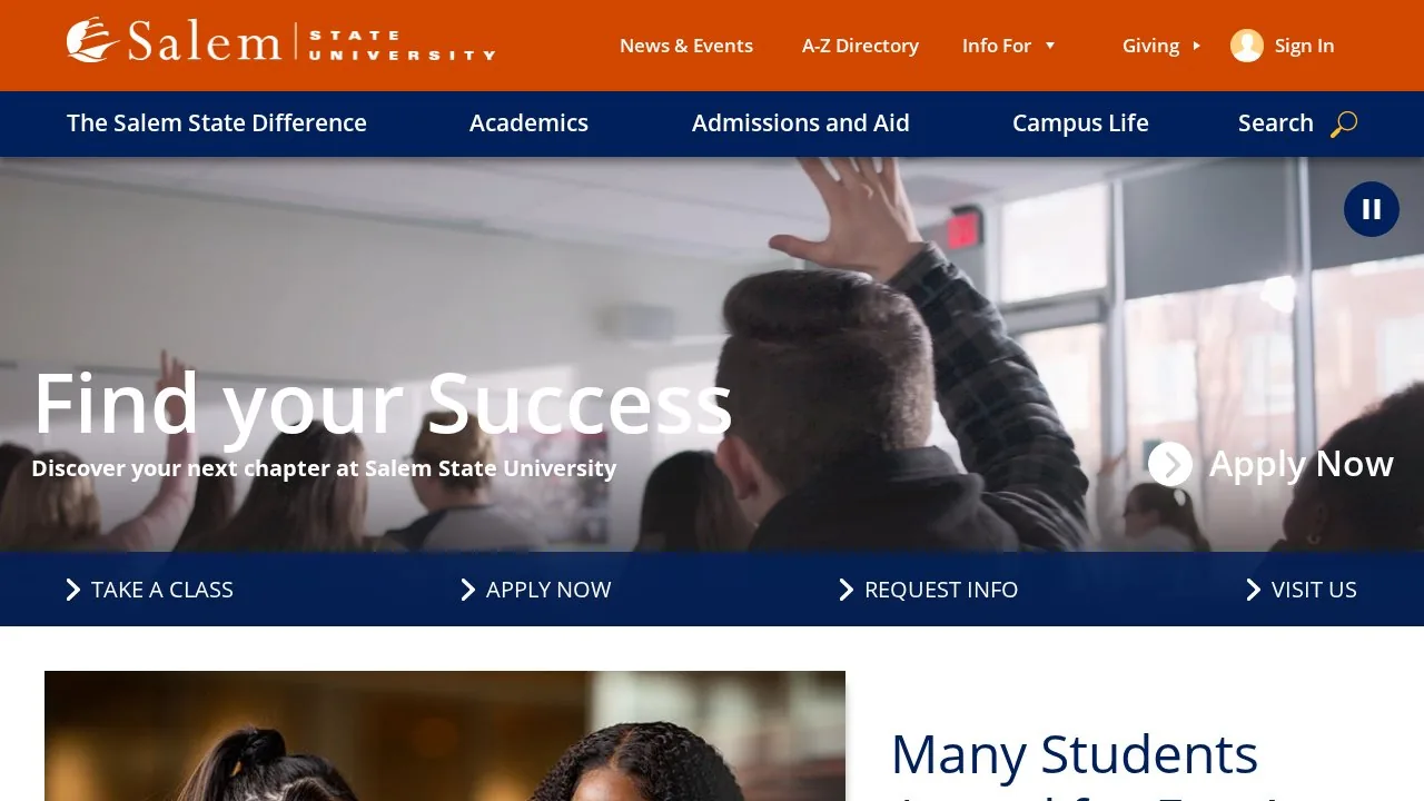 Salem State University campus