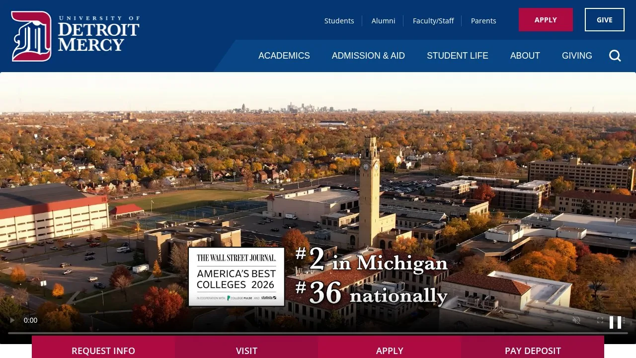 University of Detroit Mercy campus