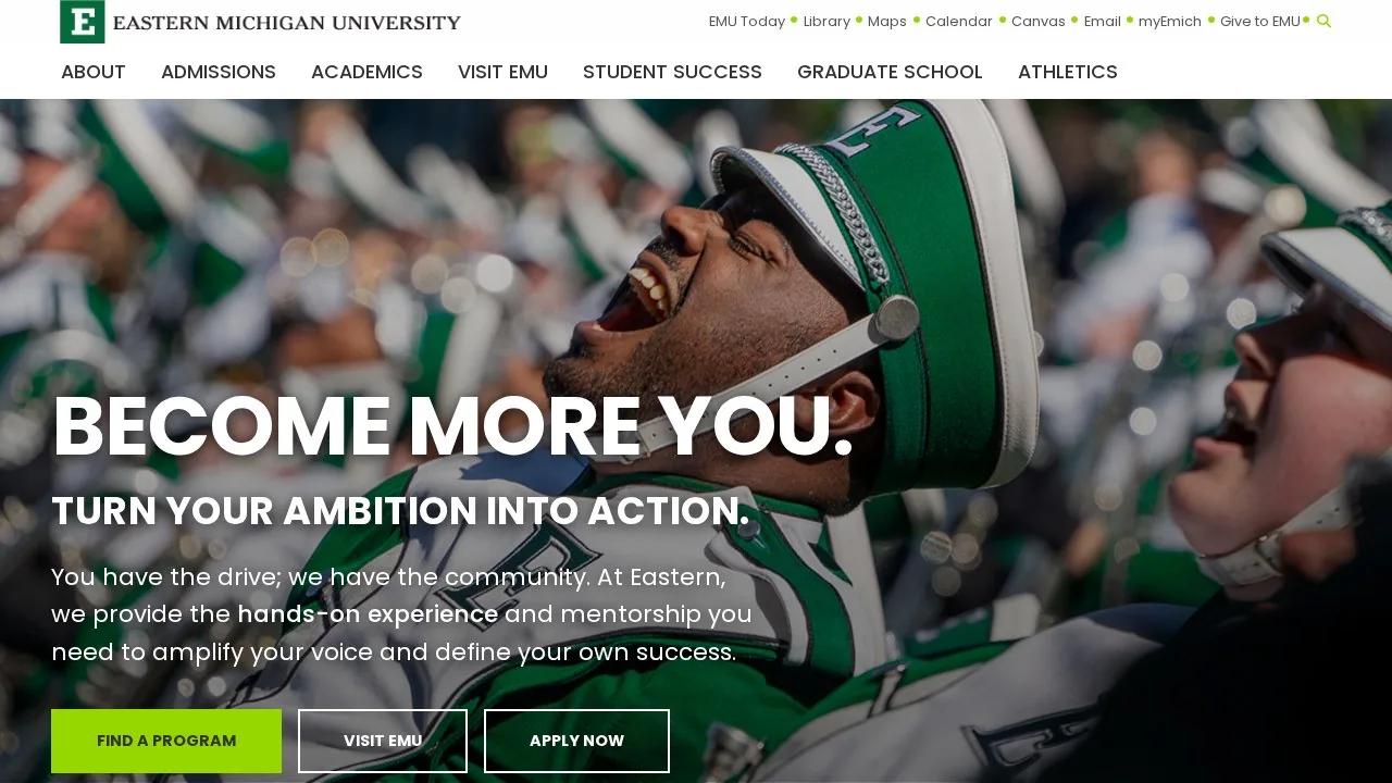 Eastern Michigan University campus