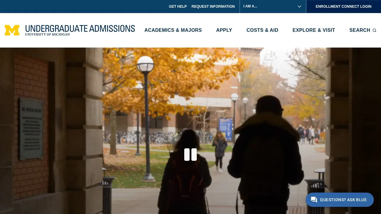 University of Michigan Ann Arbor campus