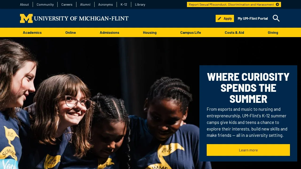 University of Michigan: Flint campus