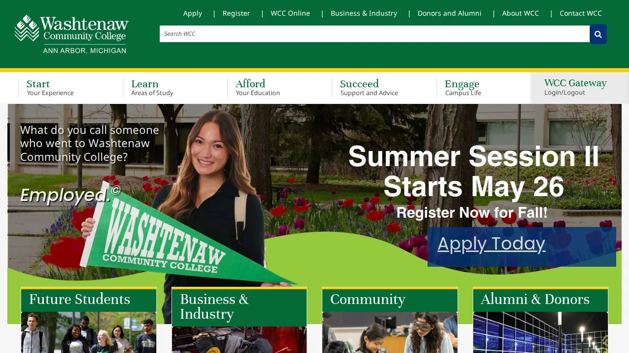 Washtenaw Community College campus