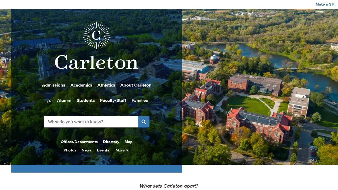 Carleton College campus
