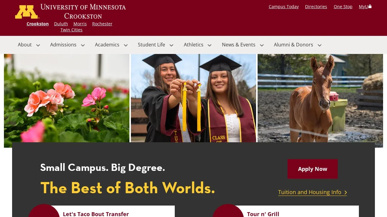 University of Minnesota: Crookston campus