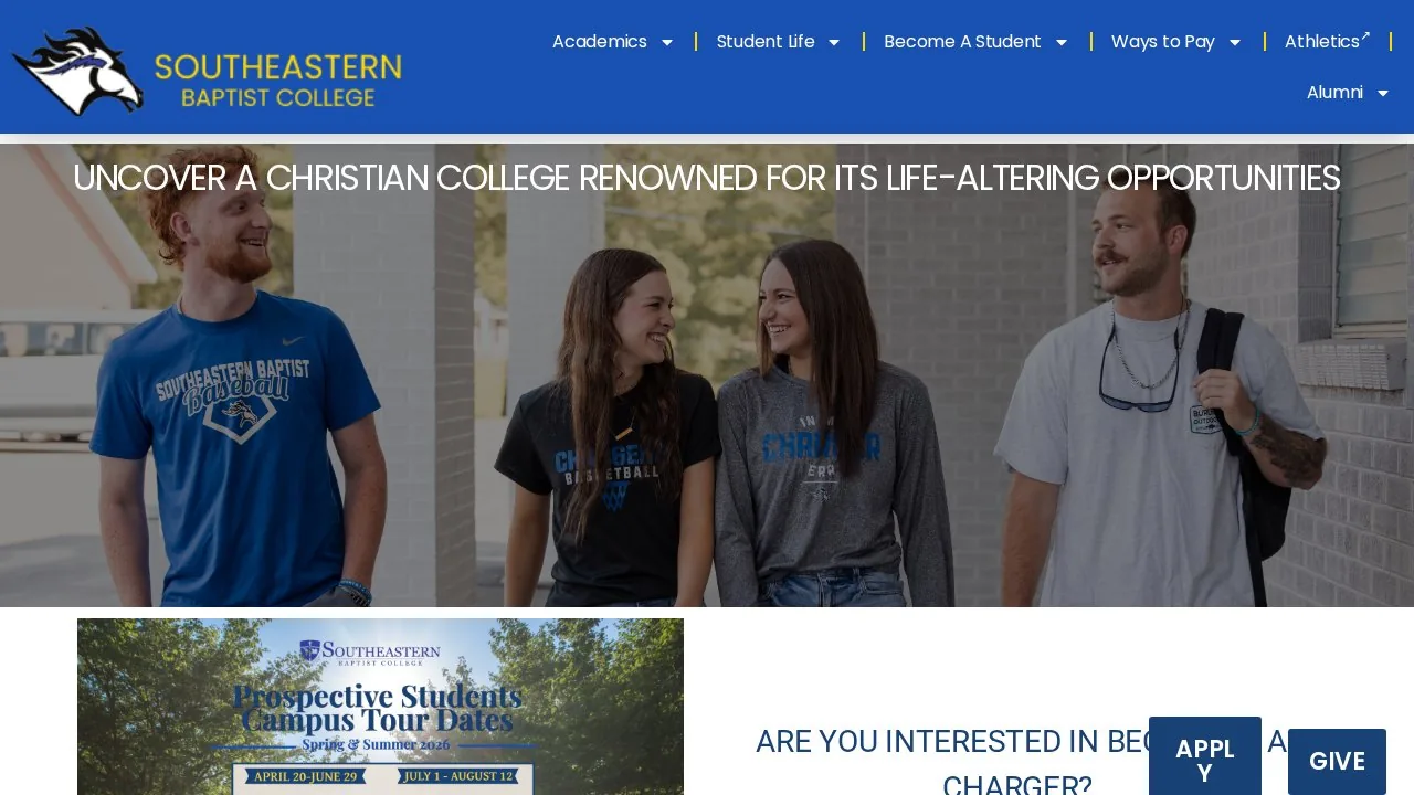 Southeastern Baptist College campus
