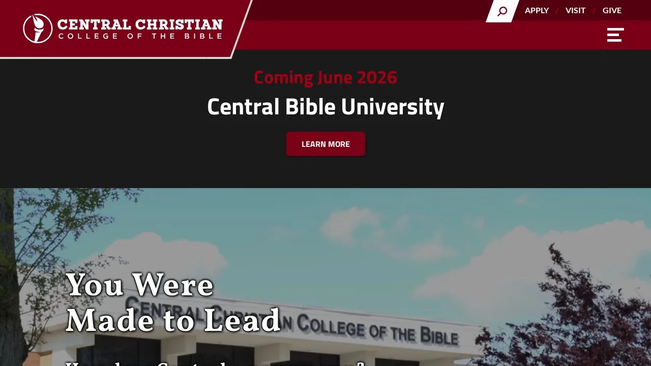 Central Christian College Of The Bible campus