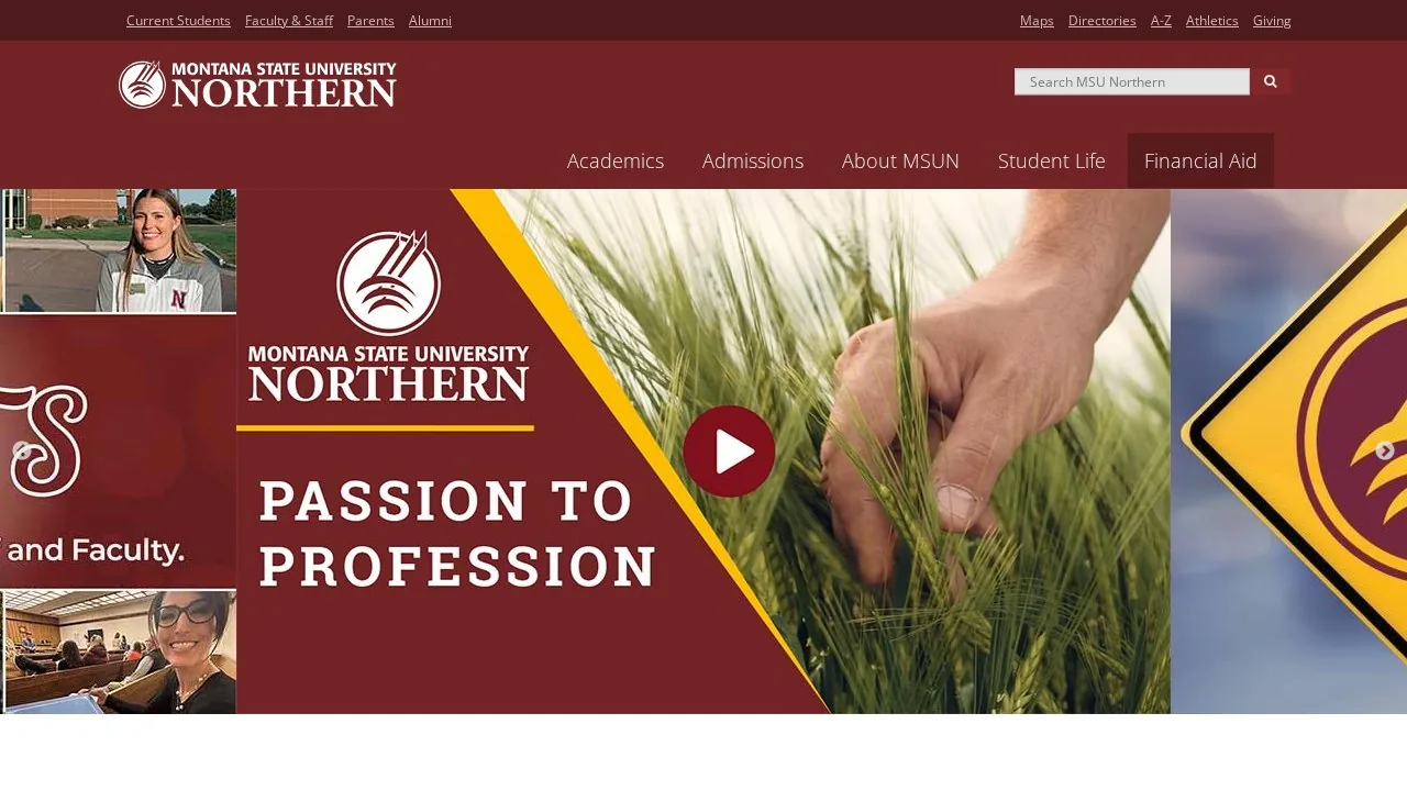 Montana State University: Northern campus