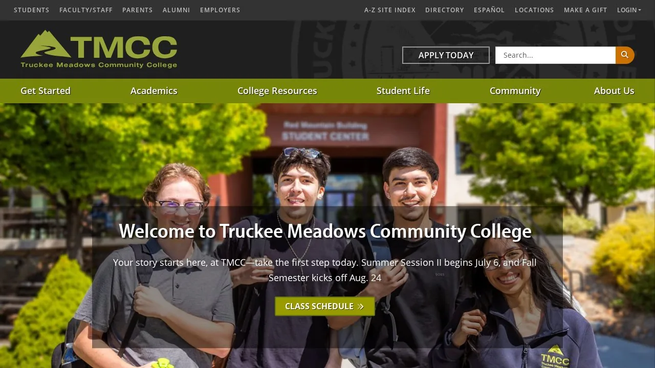 Truckee Meadows Community College campus