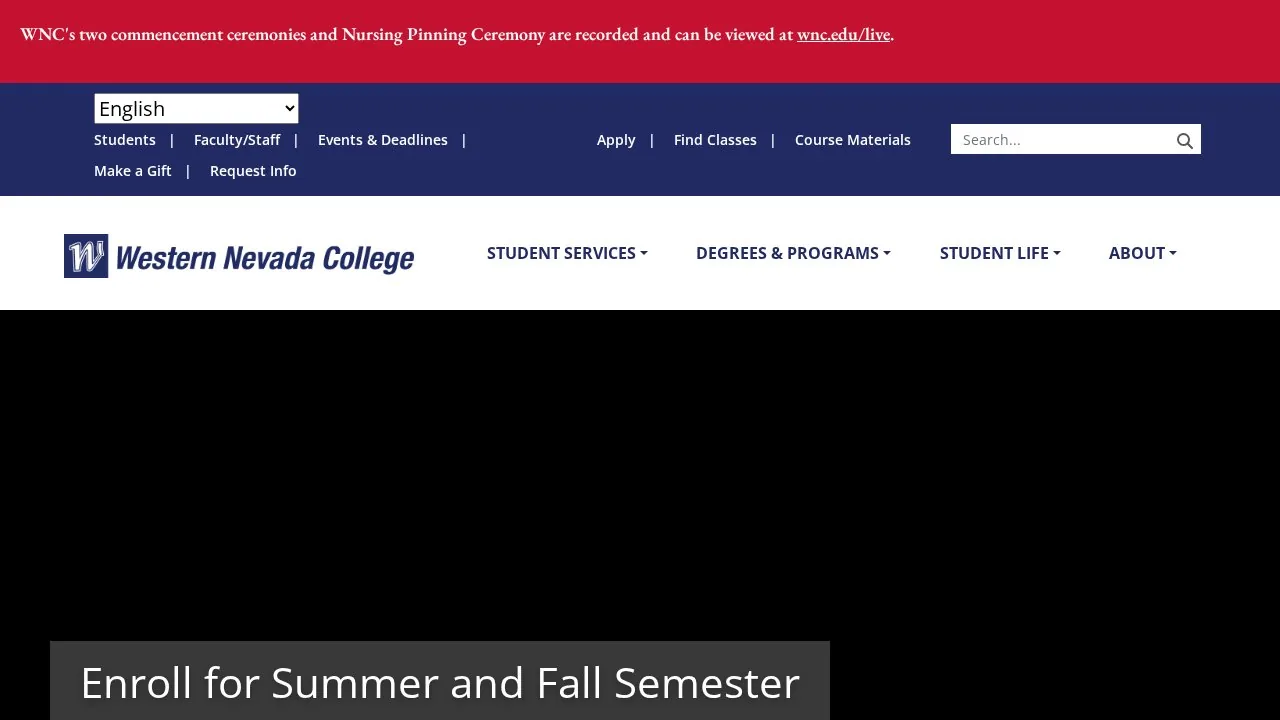 Western Nevada College campus