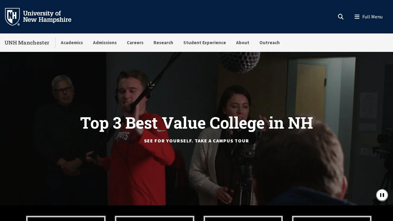 University of New Hampshire at Manchester campus