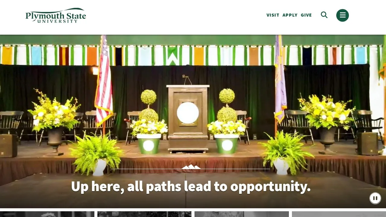 Plymouth State University campus