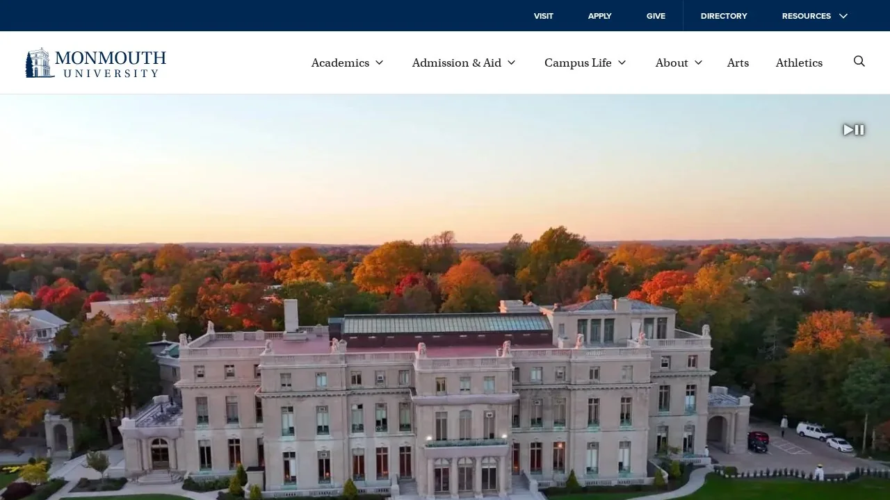 Monmouth University campus