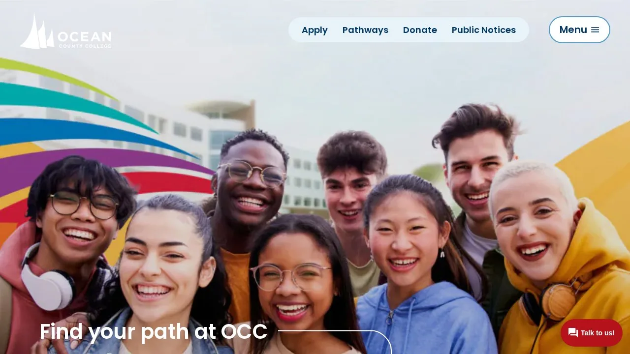 Ocean County College campus