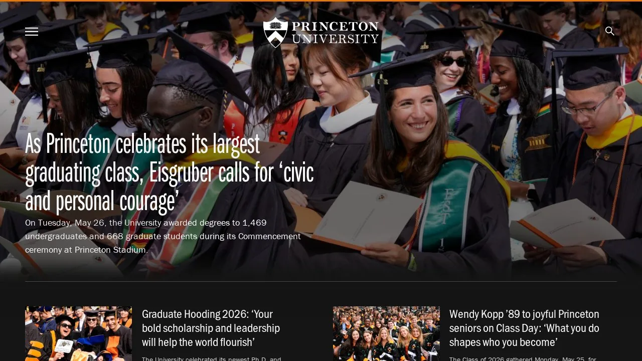 Princeton University campus