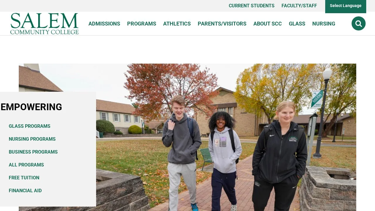 Salem Community College campus