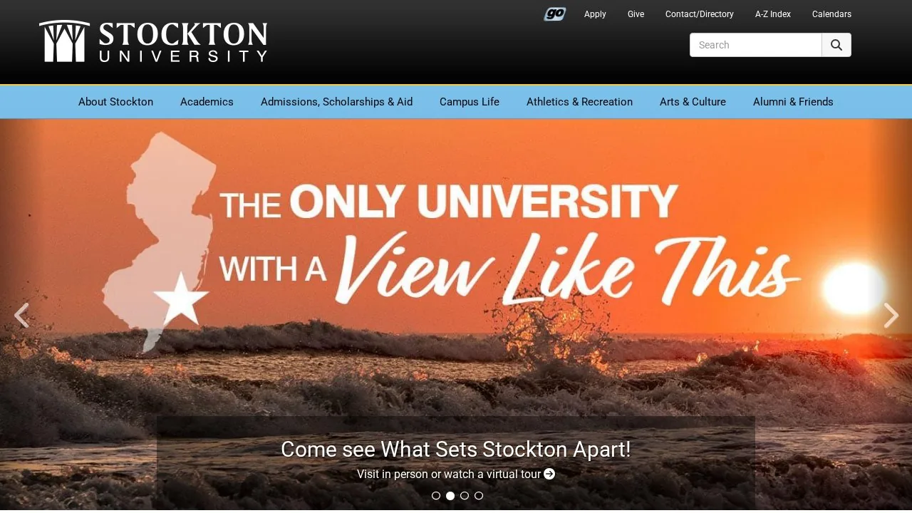 Stockton University campus