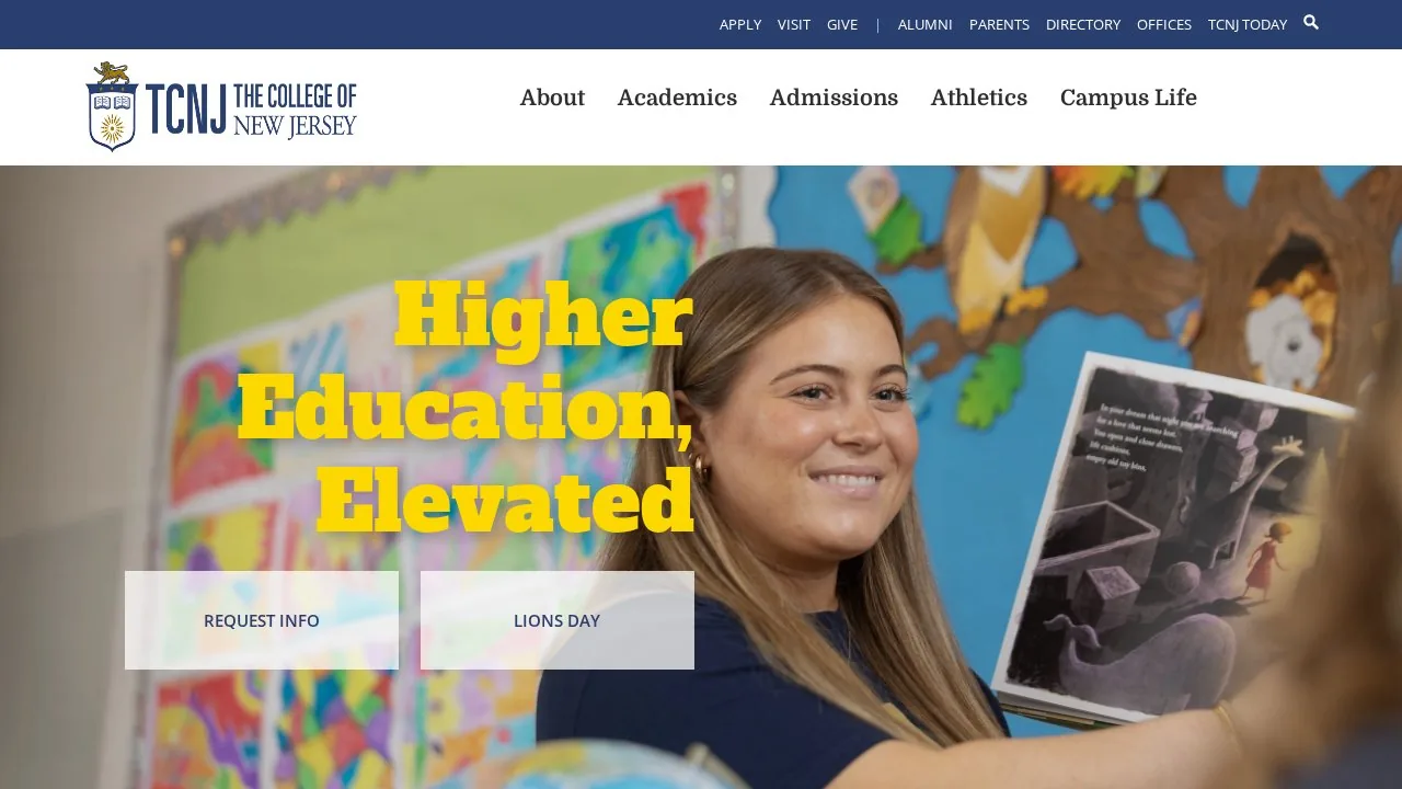 The College of New Jersey campus