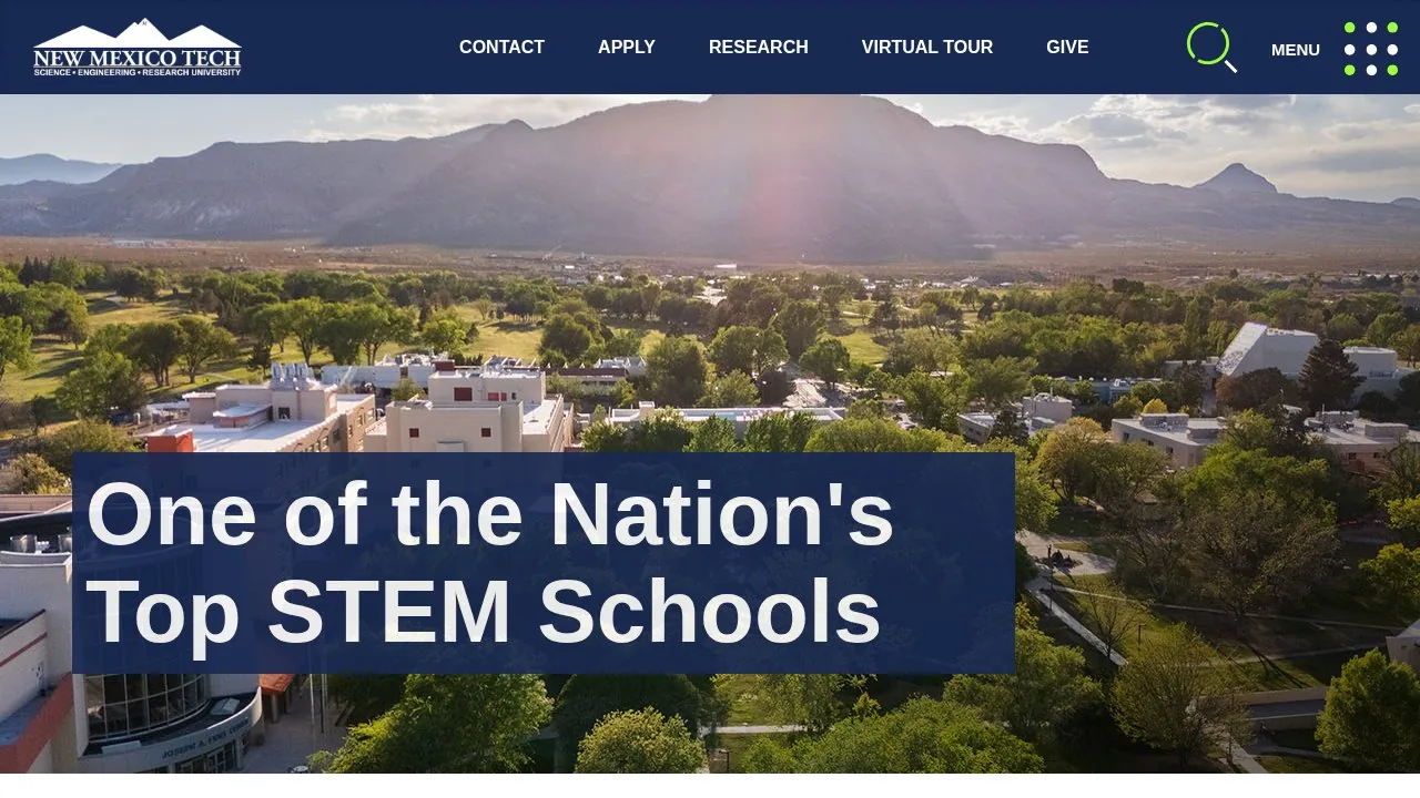 New Mexico Institute of Mining and Technology campus
