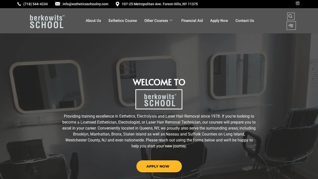 Berkowits School of Electrolysis campus