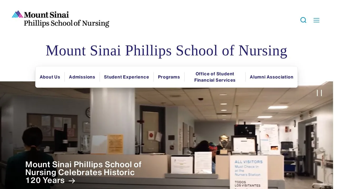Mount Sinai Phillips School of Nursing campus