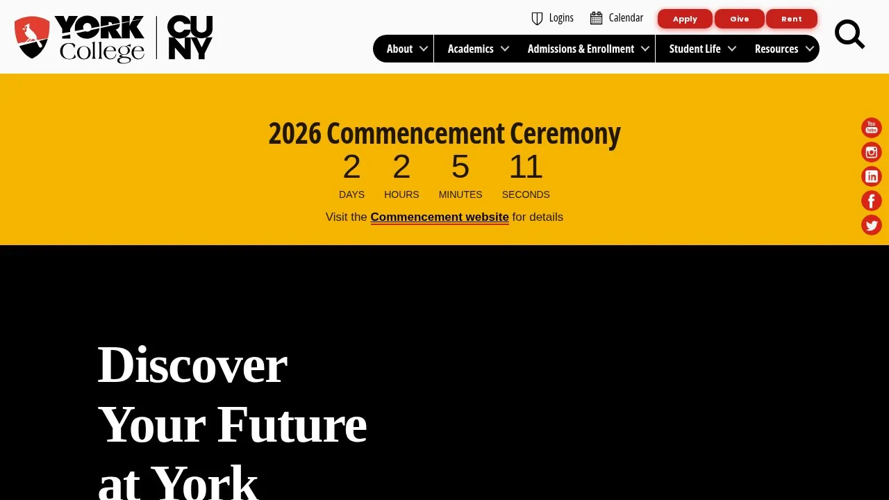 City University of New York: York College campus