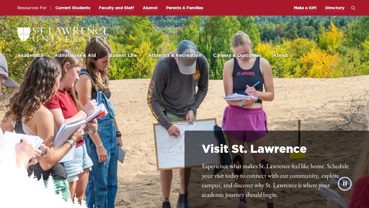 St. Lawrence University campus