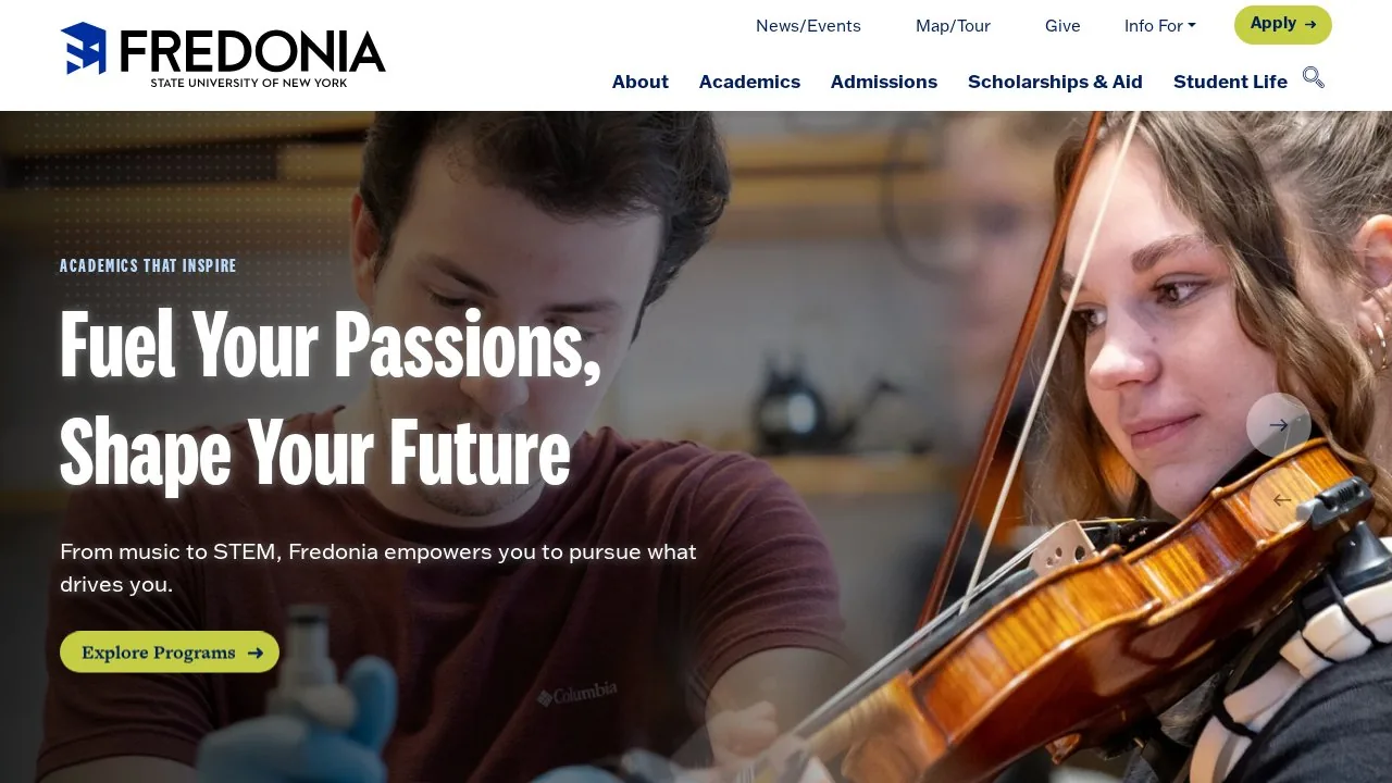 SUNY Fredonia campus