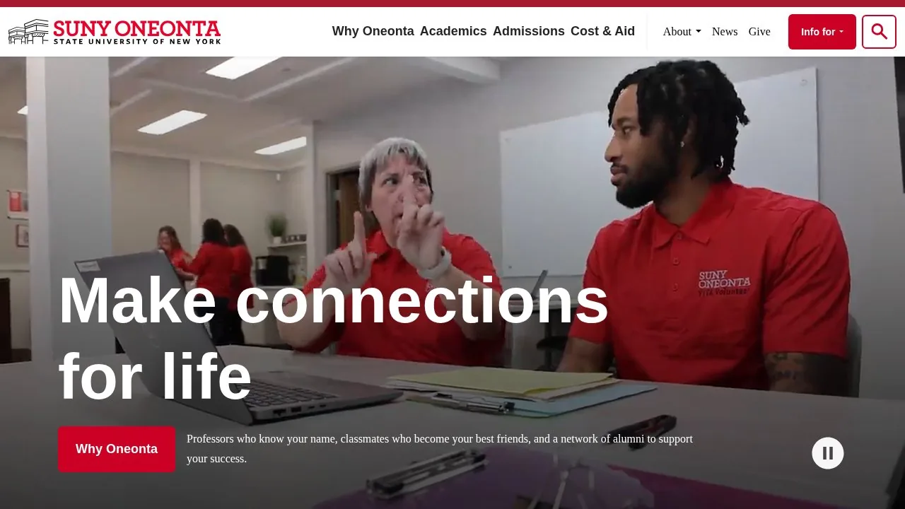 SUNY  Oneonta campus