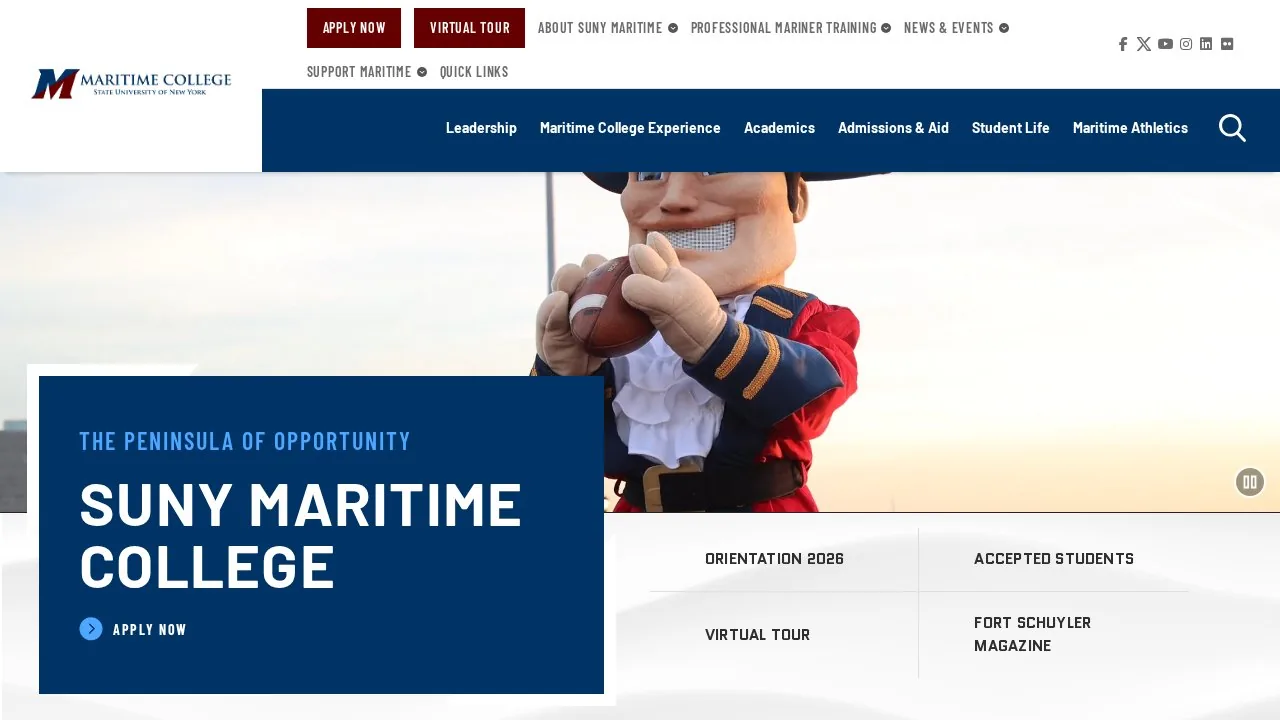 SUNY Maritime College campus