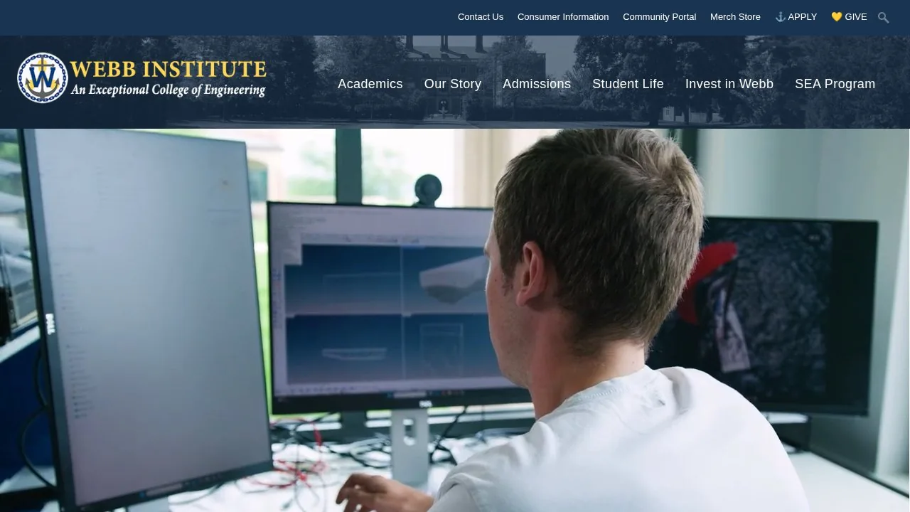 Webb Institute campus