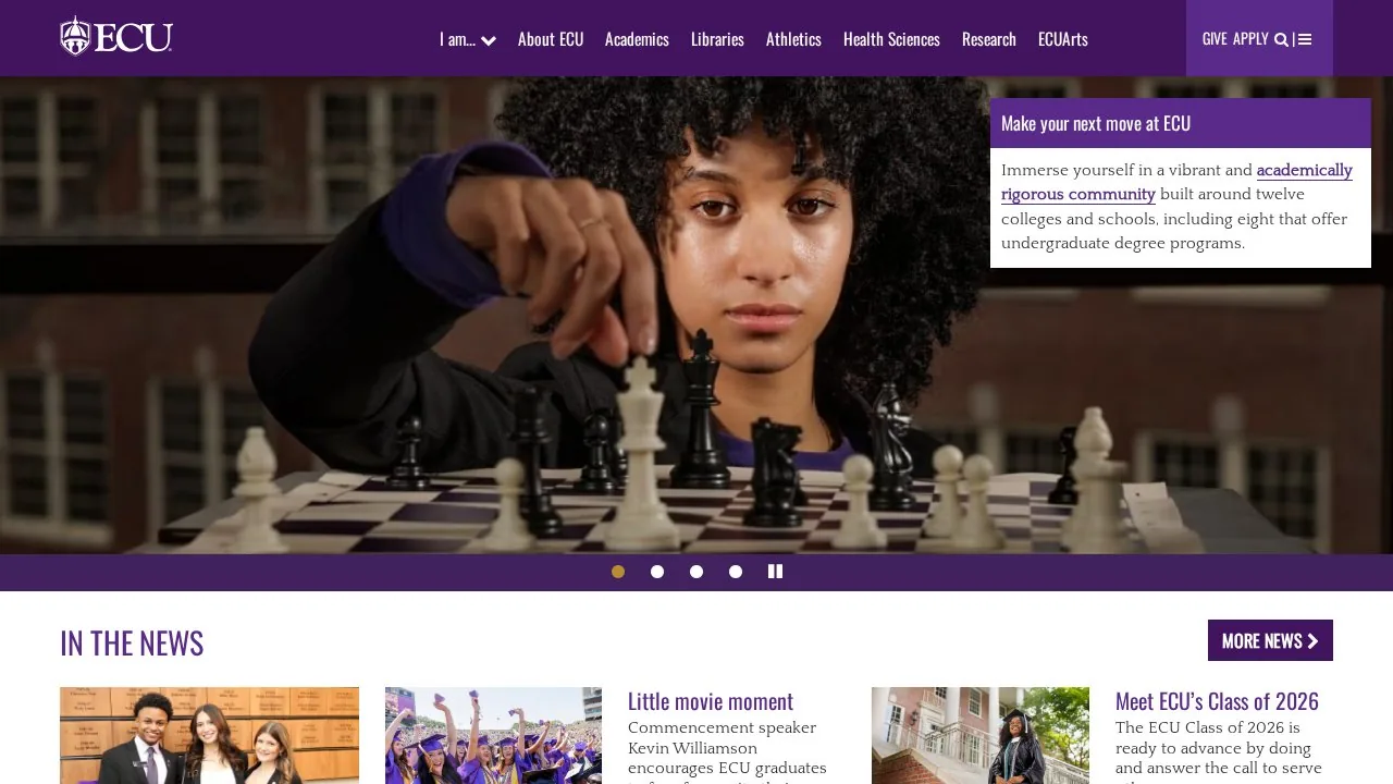 East Carolina University campus