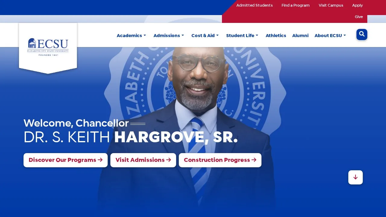 Elizabeth City State University campus