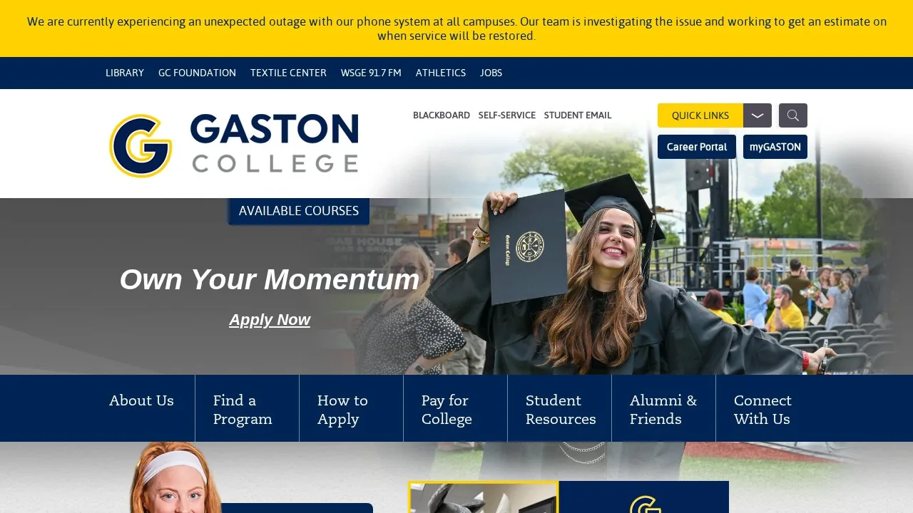 Gaston College campus