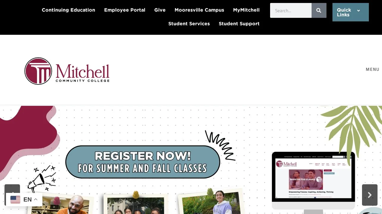 Mitchell Community College campus