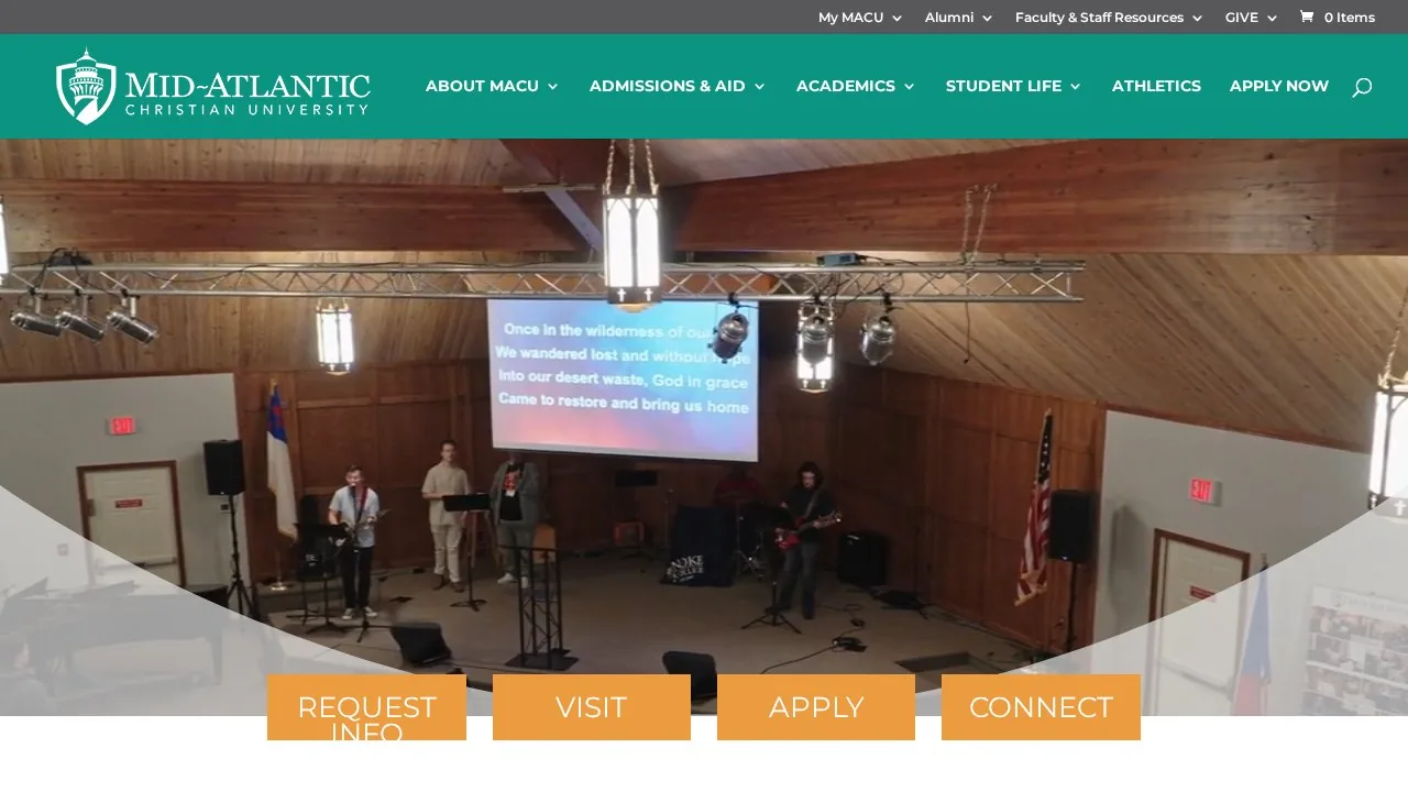 Mid-Atlantic Christian University campus