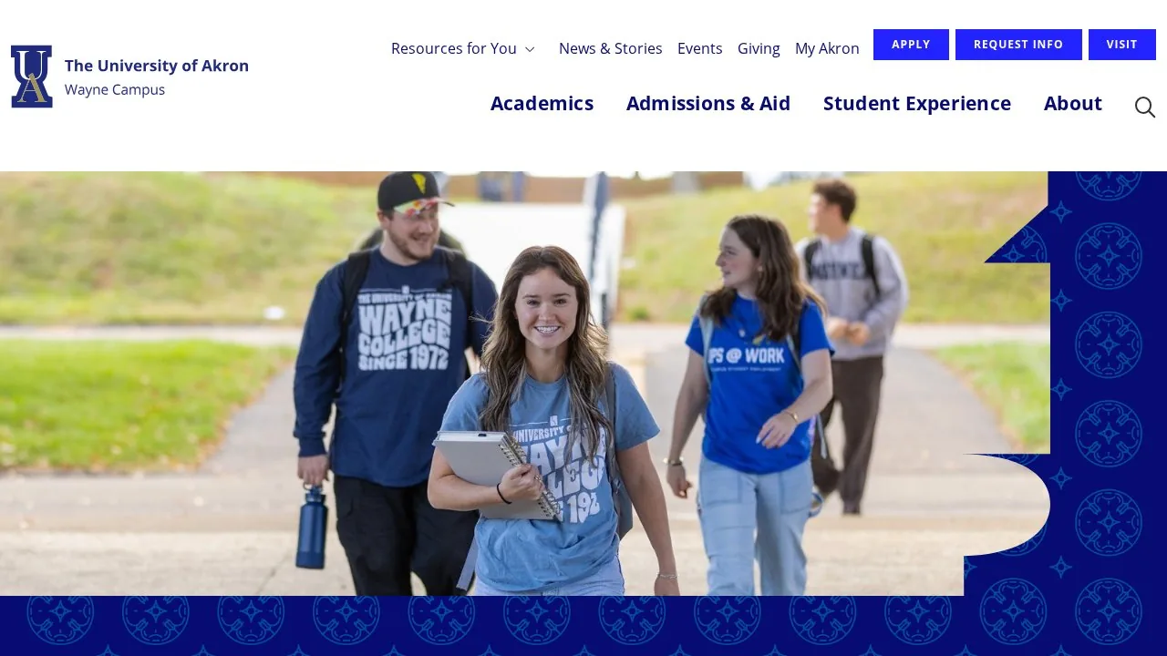 University of Akron: Wayne College campus