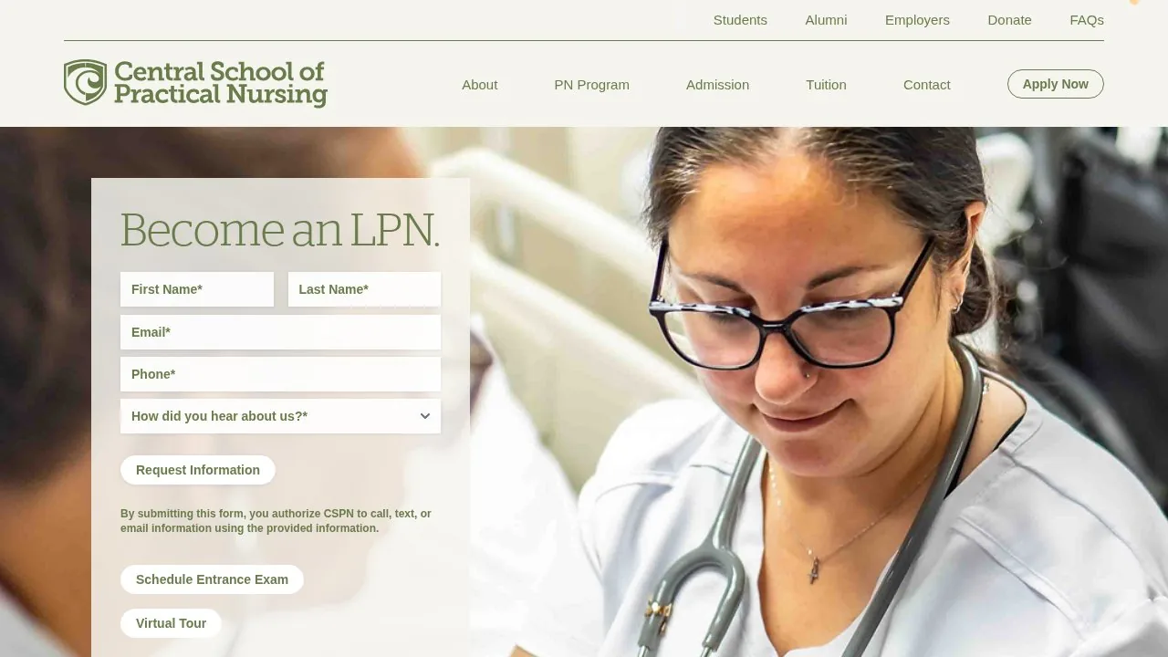 Central School Of Practical Nursing campus