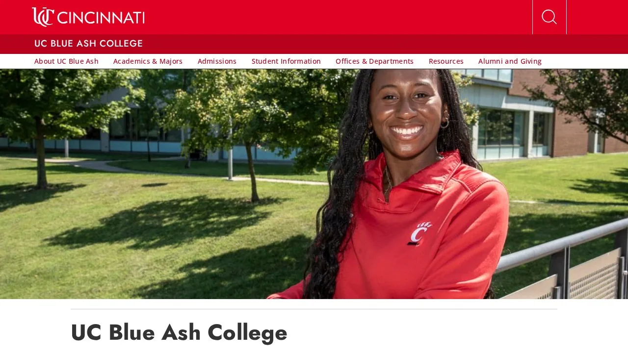 University of Cincinnati: Blue Ash College campus