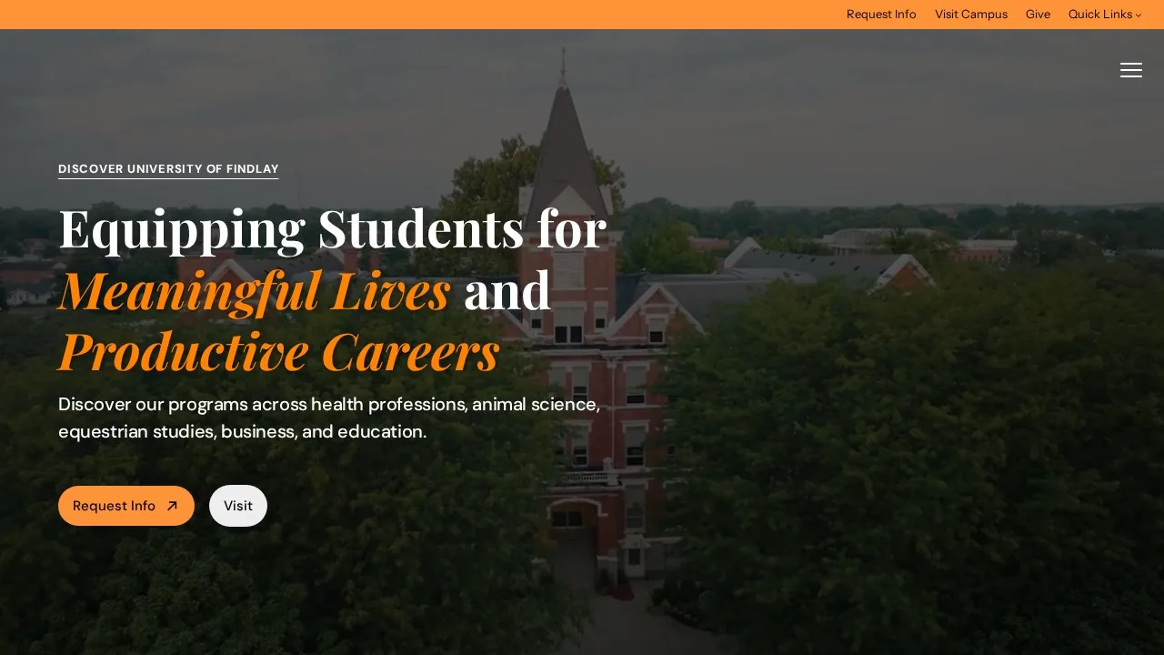 University Of Findlay campus
