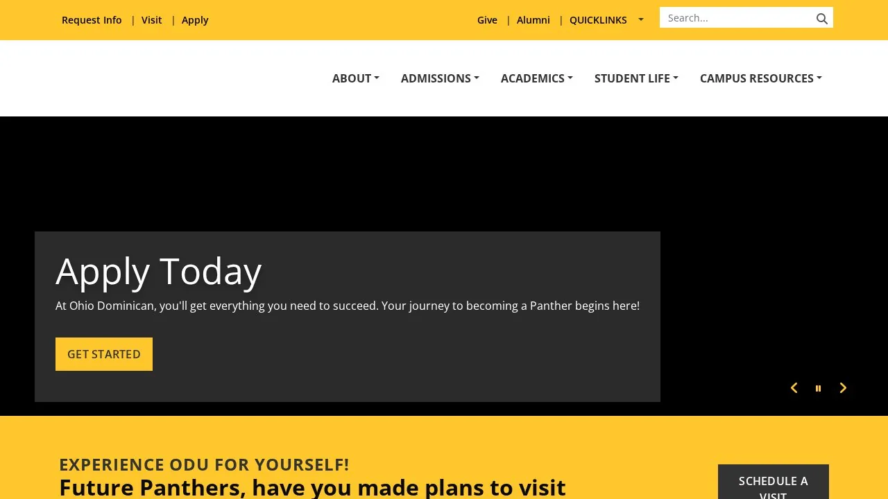 Ohio Dominican University campus